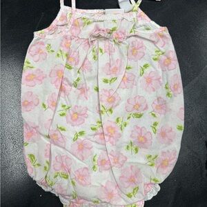 Piper & Posie Floral Bubble Romper